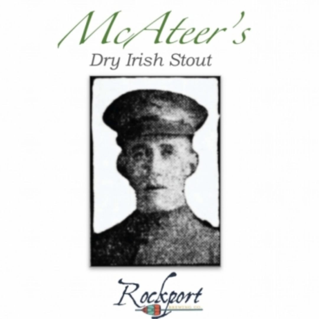 Rockport McAteer's Dry Irish Stout - 16oz/4pk