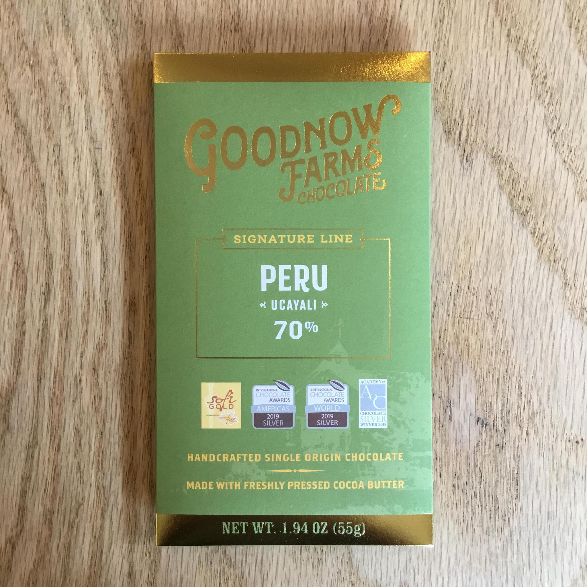 Goodnow Peru Ucayali 70% Cacao - 55g