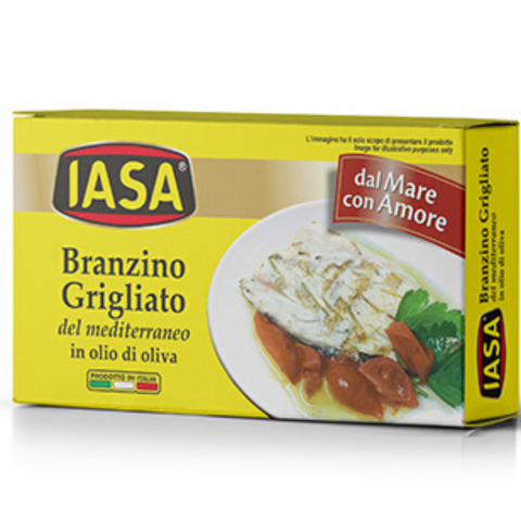 IASA Branzino Grilled Seabass in Olive Oil - 145g