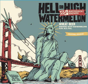 21st Amendment Hell or High Watermelon - 12oz/6pk