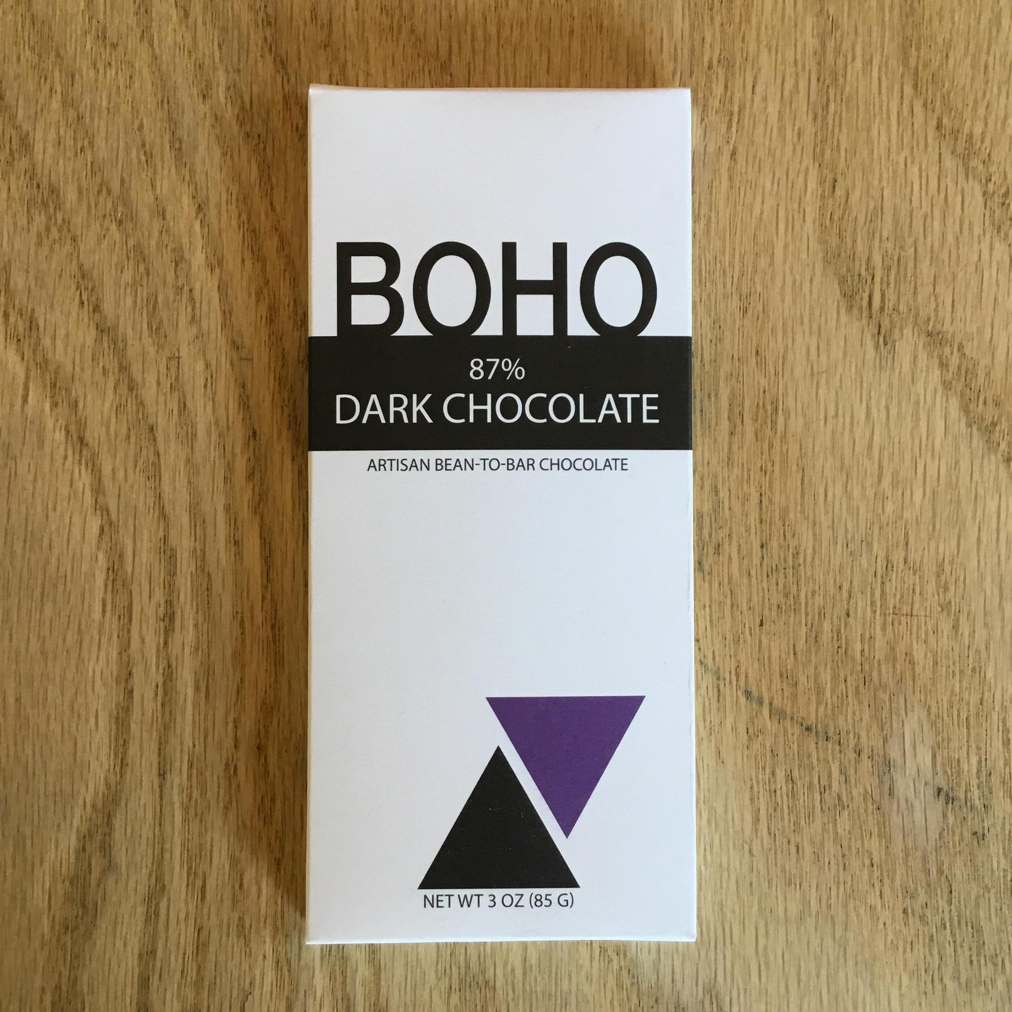 BOHO 87% Dark Chocolate - 85g