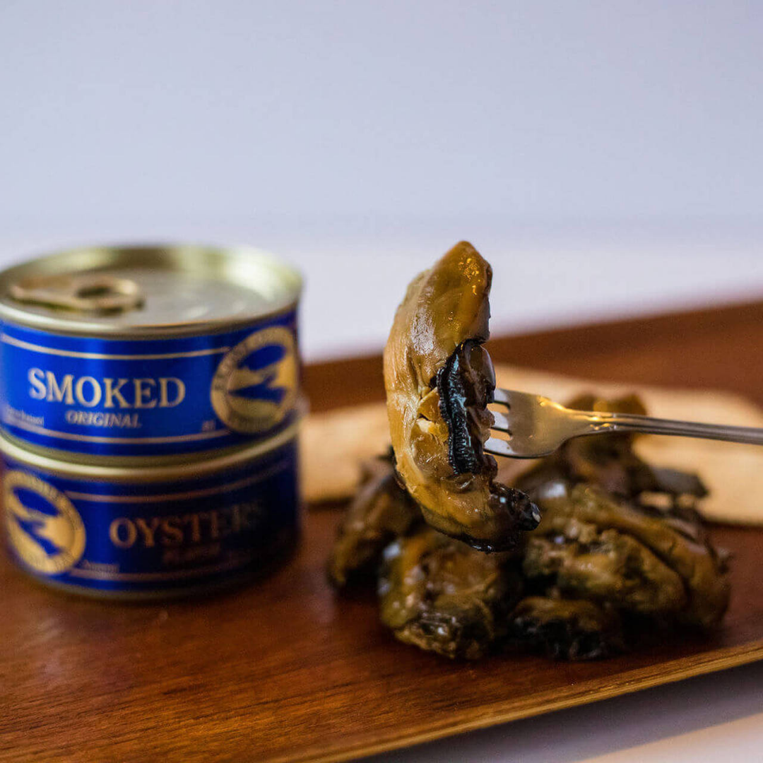 Ekone Oyster Co. Original Smoked Oysters - 3oz