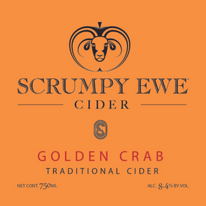 Scrumpy Ewe Golden Crab Traditional Cider - 750ml