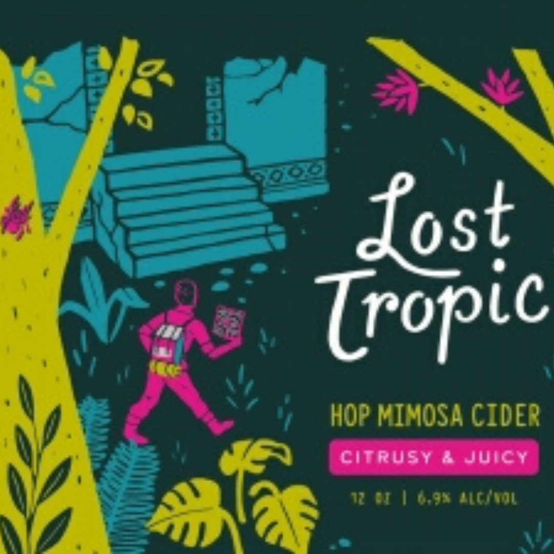 Graft Lost Tropic Hop Mimosa Cider - 12oz/4pk